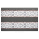 Moderne Rose Goldenes Schwarz-weißes Marmor Geomet Stoff (Fat Quarter (45,7 x 55,9 cm))