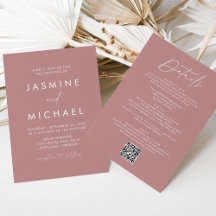 Moderne Rose in einem QR-Code