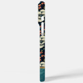 Moderne Rose - individuelle iPhone-Gehäuse für Mäd Case-Mate iPhone Hülle (Rückseite / Links)