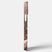 Moderne Rose mit Gold und Blumen7 Case-Mate iPhone Hülle (Rückseite / Rechts)