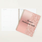 Moderne Rose mit Personalisiertem Namen Planer (Anzeige)