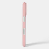 Moderne Rosé-Monogramm-Name Case-Mate iPhone Hülle (Rückseite / Rechts)