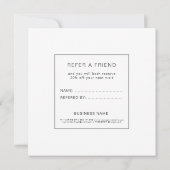 Moderne Rose Square (Rückseite)