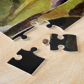 Moderne Rose Tulips Bouquet: Abstrakte Ölmalerei Puzzle (Seite)