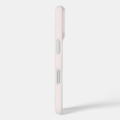 Moderne roségoldene Schriftmonogramm Case-Mate iPhone Hülle (Rückseite / Rechts)