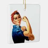 Moderne Rosie The Riveter Keramikornament (Rechts)