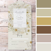 Moderne, rostfreie Daisien ohne Abendessen All In One Einladung