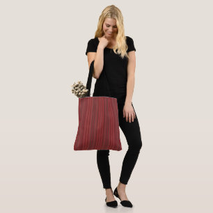 Moderne rot gestreifte Universaltasche Tasche