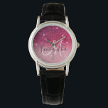 Moderne Rot-Rosa-Glitzer-Glitzern Name Armbanduhr<br><div class="desc">Unser sensationelles Produkt: Moderne Rot & Rosa Glitzer Glitzern! Fügen Sie Ihrem Leben eine Touch Glamour und Pizzazz hinzu mit diesen faszinierenden Glitzer-Glitzern, die entworfen wurden, um alle, die Augen auf sie legen, zu faszinieren und zu ersticken. Ob Sie Ihre persönlichen Sachen schmücken, atemberaubende Handwerkskunst kreieren oder Ihrer Wohngestaltung eine...</div>
