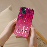 Moderne Rot-Rosa-Glitzer-Glitzern Name Case-Mate iPhone Hülle<br><div class="desc">Unser sensationelles Produkt: Moderne Rot & Rosa Glitzer Glitzern! Fügen Sie Ihrem Leben eine Touch Glamour und Pizzazz hinzu mit diesen faszinierenden Glitzer-Glitzern, die entworfen wurden, um alle, die Augen auf sie legen, zu faszinieren und zu ersticken. Ob Sie Ihre persönlichen Sachen schmücken, atemberaubende Handwerkskunst kreieren oder Ihrer Wohngestaltung eine...</div>
