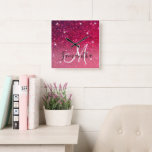 Moderne Rot-Rosa-Glitzer-Glitzern Name Quadratische Wanduhr<br><div class="desc">Unser sensationelles Produkt: Moderne Rot & Rosa Glitzer Glitzern! Fügen Sie Ihrem Leben eine Touch Glamour und Pizzazz hinzu mit diesen faszinierenden Glitzer-Glitzern, die entworfen wurden, um alle, die Augen auf sie legen, zu faszinieren und zu ersticken. Ob Sie Ihre persönlichen Sachen schmücken, atemberaubende Handwerkskunst kreieren oder Ihrer Wohngestaltung eine...</div>