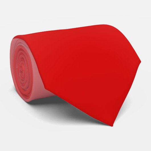 Moderne, rot-weiße Gradient Abstrakte Neck Tie Krawatte (Gerollt)