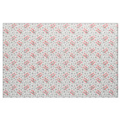 Moderne rote und graue Baumwolle (56" Breite) Stoff (Yard (91,4 cm))