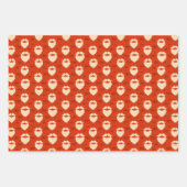 Moderne, rote und weiße Weihnachtsbaumen & Weihnac Geschenkpapier Set (Vorderseite 2)