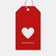 Moderne, rote, weiße Preppy Streifen Personalisier