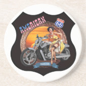 Moderne Route 66 Untersetzer (Vorne)