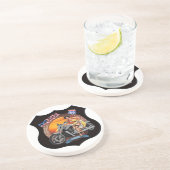 Moderne Route 66 Untersetzer (Seite)