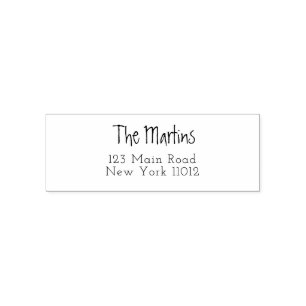 Moderne Rückkehr Save the Date Familiengründet Permastempel