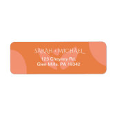 Moderne Rücksendeadresse Collage (Vorne)