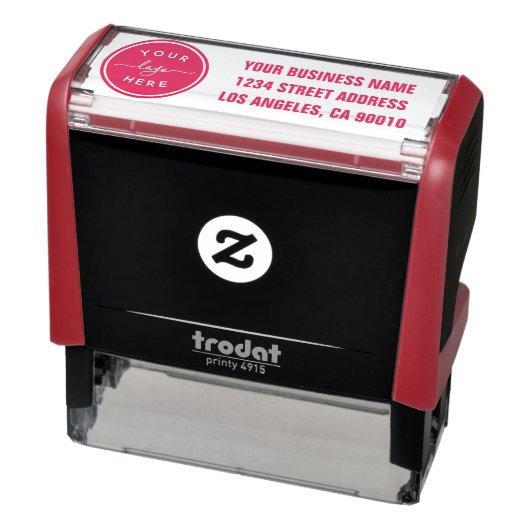 Moderne Rücksendeadresse für kundenspezifische Fir Permastempel (Produkt)