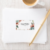 Moderne Rücksendeadressen-Aufkleber des Designers  Adressaufkleber (Insitu)