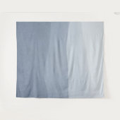 Moderne, ruhige, grau-weiße Ebene 5 Wandteppich (Vorderseite (Horizontal))