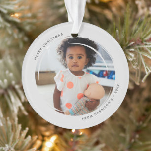 Moderne Rundlaufbahn 2 Foto Acryl Ornament