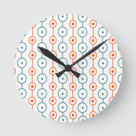 Moderne Rundlaufwerke aus dem Mittelalter Runde Wanduhr (Vorderseite)