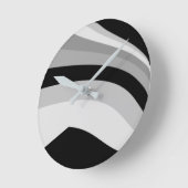 Moderne Rundschau Runde Wanduhr (Winkel)