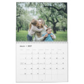 Moderne rustikale Benutzerführung Erstellen Sie Ih Kalender (Mär 2027)