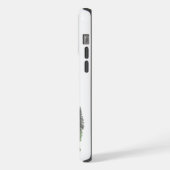 Moderne rustikale Bergwälder iPhone Hülle (Linke Seite)