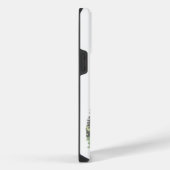 Moderne rustikale Bergwälder iPhone Hülle (Rechte Seite)