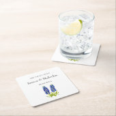 Moderne rustikale Bluebonnet Custom Boho Geschenke Rechteckiger Pappuntersetzer (Vor Ort)