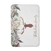 Moderne rustikale Blumenzwiebeln Badematte (Vorderseite Vertikal)