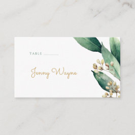 Moderne, rustikale, botanische Begleitkarten