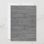 Moderne Rustikale Brauerei Einladung (Rückseite)