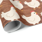 Moderne rustikale Farmhouse-Unternehmen Geschenkpapier (Rolleneckpunkt)