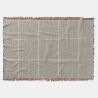 Moderne rustikale Fensterscheibe Karierte Linen Gr