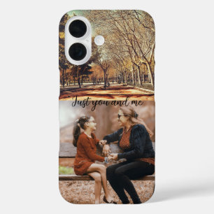Moderne rustikale Fotografie Personalisiert Niedli iPhone 16 Hülle