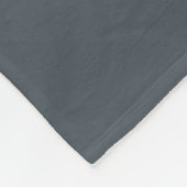 Moderne rustikale glatte weiße Rotwild-Geweihe Fleecedecke (Ecke)