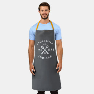 Moderne Rustikale GRILLMEISTER Individuelle Coole  Schürze