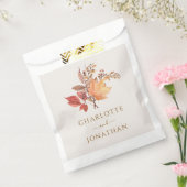 Moderne Rustikale Herbst Boho Blumenhochzeit Geschenktütchen (Versiegelt)