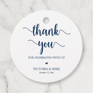 Moderne Rustikale, Hochzeit Danke, Geschenke, Geschenkanhänger