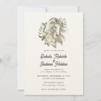 Moderne Rustikale Hochzeit mit Pferdeblumen I