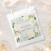 Moderne rustikale Holzwasserfarbe Blumenblume Elfe Geschenktütchen (Ausgeschnitten)