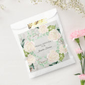 Moderne rustikale Holzwasserfarbe Blumenblume Elfe Geschenktütchen (Versiegelt)