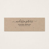 Moderne Rustikale Kraft Schmuckkollektion (Vorderseite)