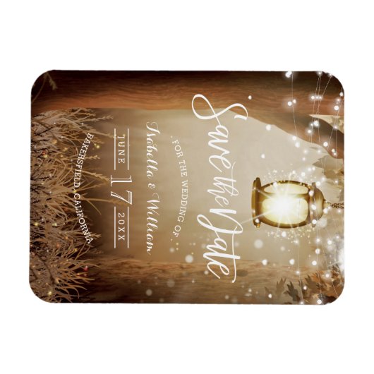 Moderne, rustikale Landstreichleuchten Save the Da Magnet (Horizontal)