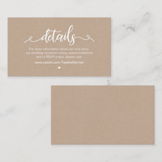 Moderne rustikale Landwirtschaft, weiß, Kraft, Hoc Begleitkarte (Vorne/Hinten)