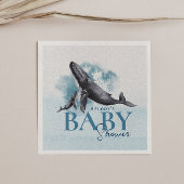 Moderne Rustikale Ocean Baby Dusche Napkins Serviette